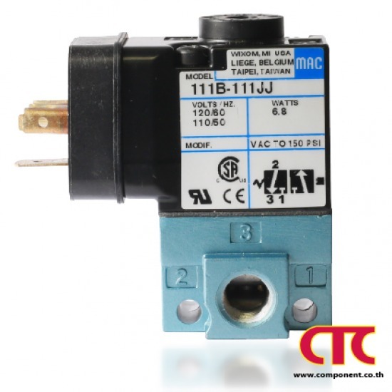 วาล์วMAC VALVES 111B-111JJ - จัดหาสินค้าโรงงาน - คอมโพเนนท์ เทรด เซ็นเตอร์ วาล์วMAC VALVES 111B-111JJ - จัดหาสินค้าโรงงาน - คอมโพเนนท์ เทรด เซ็นเตอร์