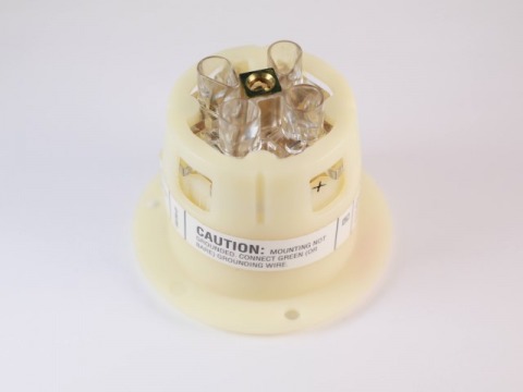  Flanged Receptacle